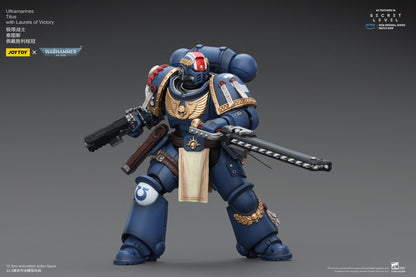 Ultramarines Set - Titus, Metaurus, Levantus, Torvald - Warhammer 40K  1/18 Action Figure By JOYTOY
