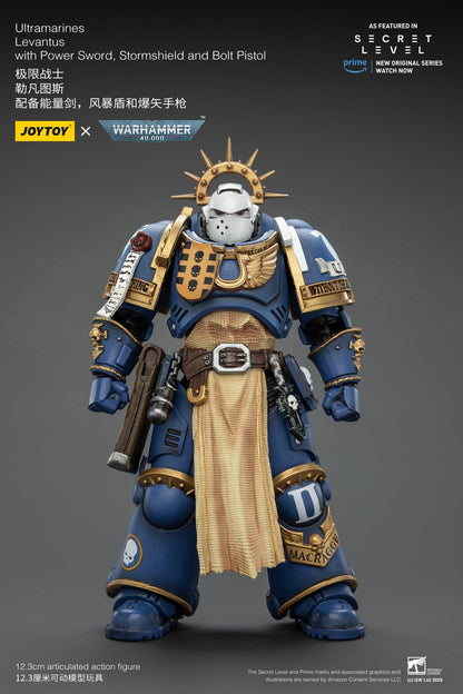 Ultramarines Set - Titus, Metaurus, Levantus, Torvald - Warhammer 40K  1/18 Action Figure By JOYTOY