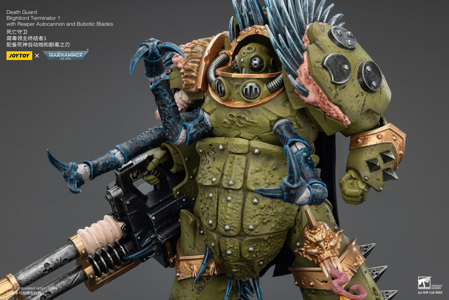 Death Guard -Warhammer 40K 1/18 Action Figure By JOYTOY