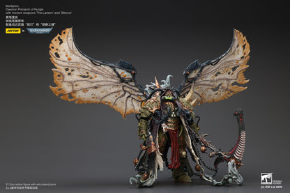 Mortarion,Daemon Primarch of Nurgle with Ancient weapons 'The Lantern' and 'Silence'  - "Warhammer 40K" 1/18 Action Figure By JOYTOY