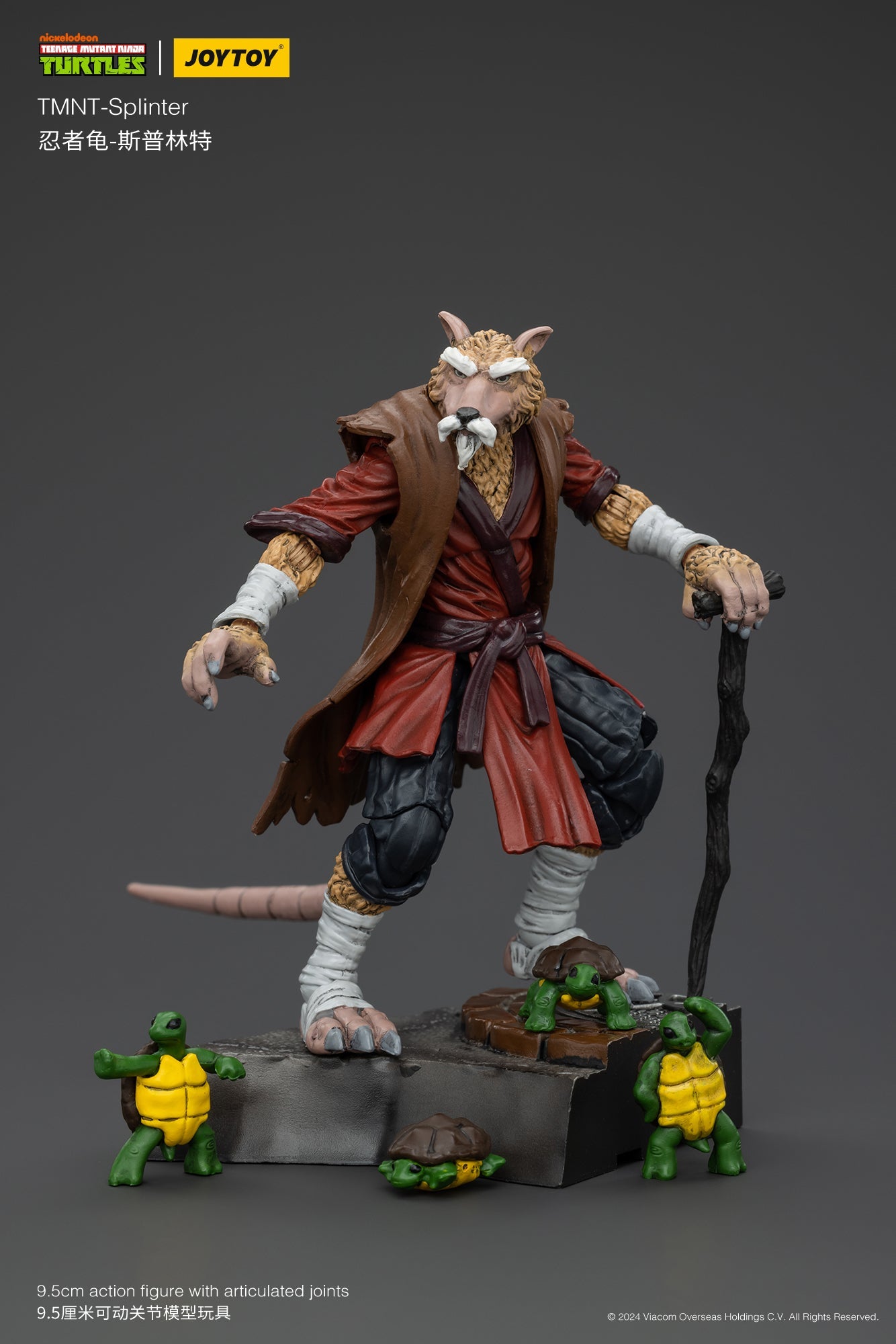 TMNT - Splinter - TMNT Action Figure by JOYTOY