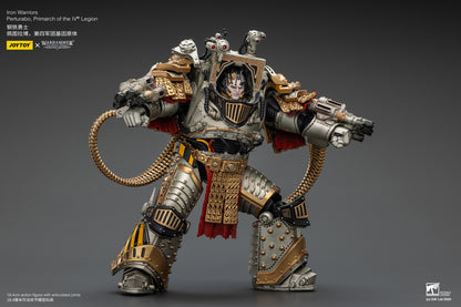 Iron Warriors Perturabo Primarch of the lVth Legion- 1/18 Warhammer The Horus Heresy By JOYTOY