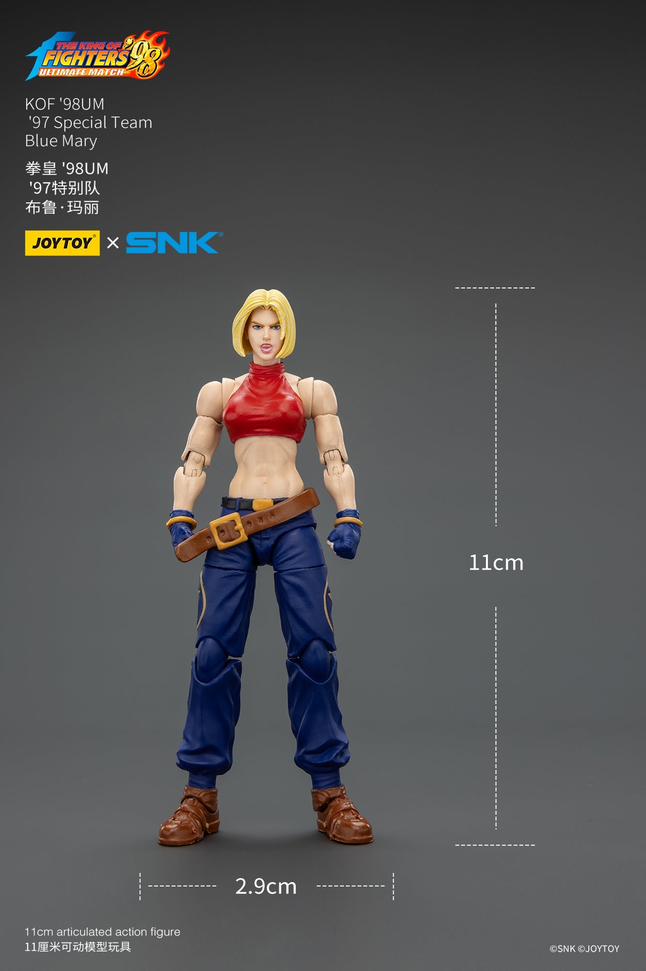 The King of Fighters KOF '98UM '97 Special Team - SNK 1/18 Action Figure By JOYTOY