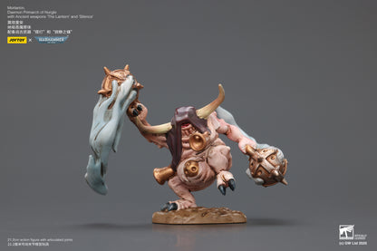 Mortarion,Daemon Primarch of Nurgle with Ancient weapons 'The Lantern' and 'Silence'  - "Warhammer 40K" 1/18 Action Figure By JOYTOY