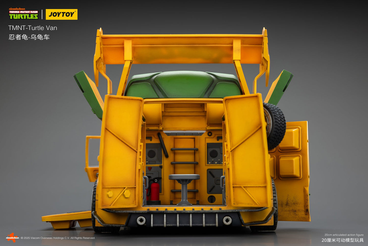 TMNT - Turtle Van - TMNT 1/18 Action Figure by JOYTOY