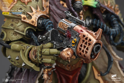 Mortarion,Daemon Primarch of Nurgle with Ancient weapons 'The Lantern' and 'Silence'  - "Warhammer 40K" 1/18 Action Figure By JOYTOY