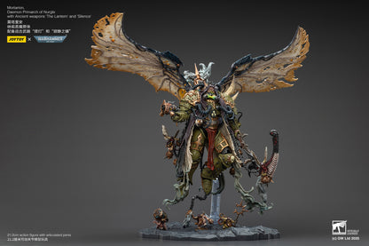 Mortarion,Daemon Primarch of Nurgle with Ancient weapons 'The Lantern' and 'Silence'  - "Warhammer 40K" 1/18 Action Figure By JOYTOY