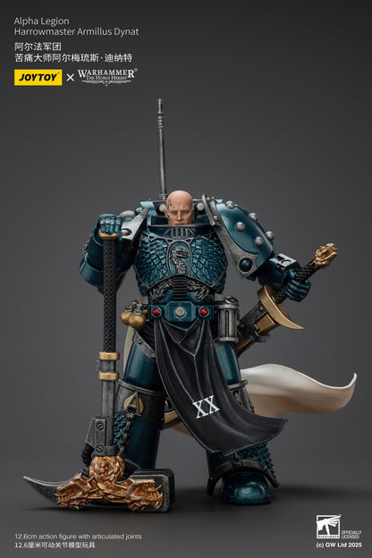 Alpha Legion Harrowmaster Armillus Dynat - Warhammer "The Horus Heresy" 1/18 Action Figure By JOYTOY