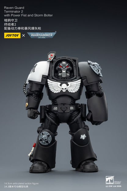 (20 FEB CUTOFF) Raven Guard Terminator -Warhammer 40k 1/18 Action Figure By JOYTOY