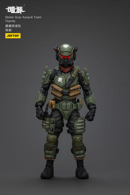 Stellar Scar Assault Team Gravelgold Action Figure by JOYTOY