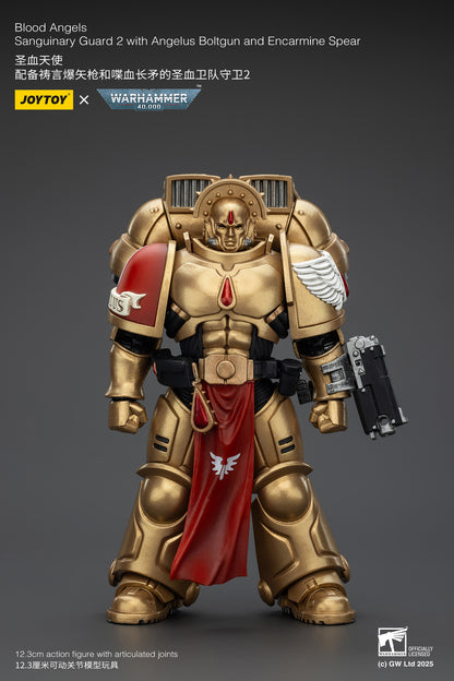 Blood Angels Sanguinary Guard - 1/18 warhammer 40k Action Figure By JOYTOY