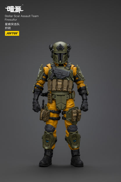 Stellar Scar Assault Team Gravelgold Action Figure by JOYTOY