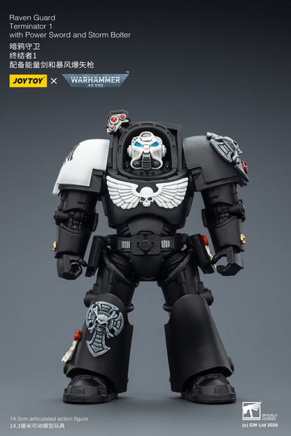 (20 FEB CUTOFF) Raven Guard Terminator -Warhammer 40k 1/18 Action Figure By JOYTOY