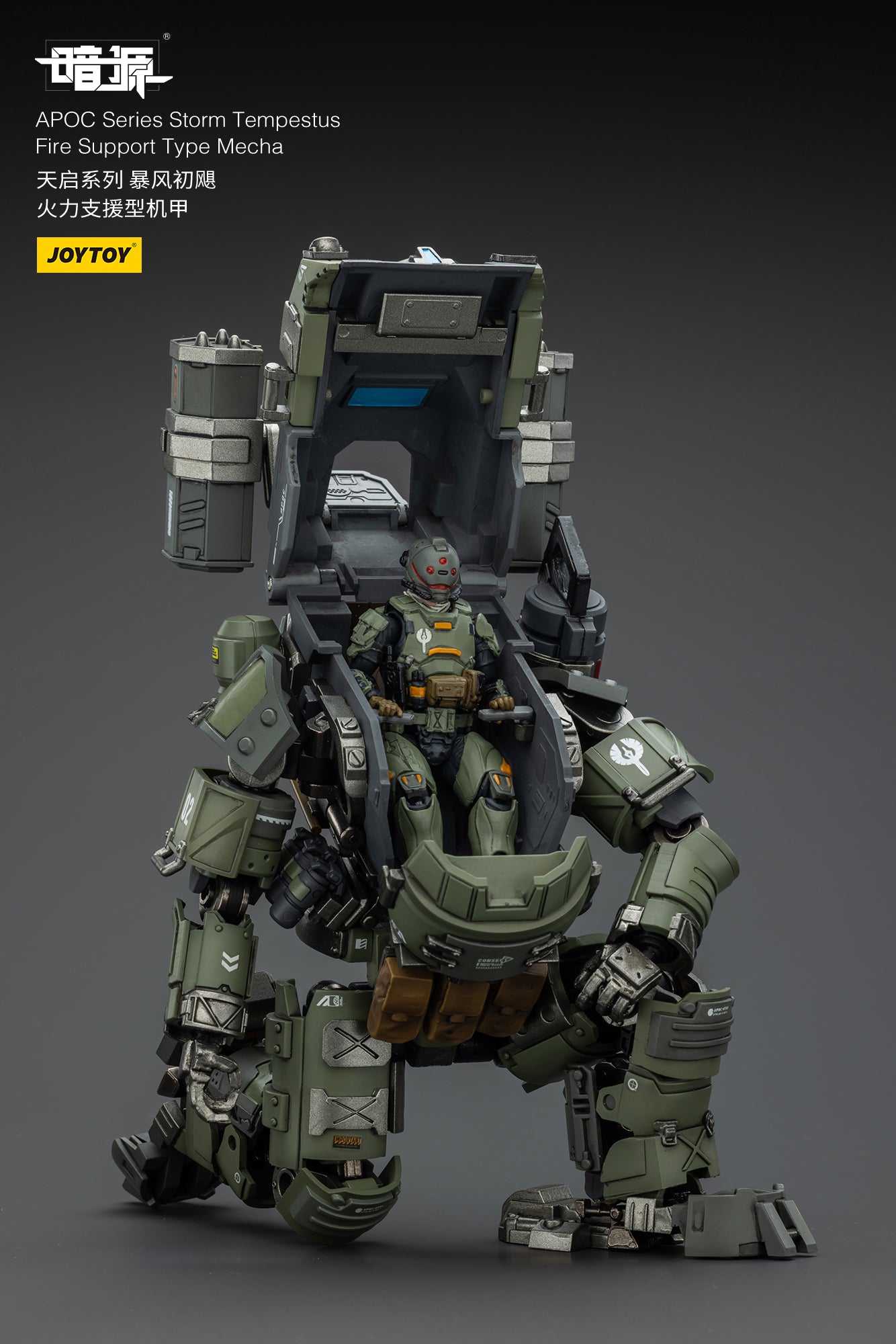 1/25 APOC Series Bedrock Standard Combat / Support Type Mecha Pilot (2pcs free shipping)