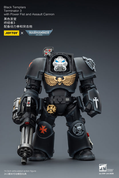 (20 FEB CUTOFF) Black Templars Terminator -Warhammer 40k 1/18 Action Figure By JOYTOY