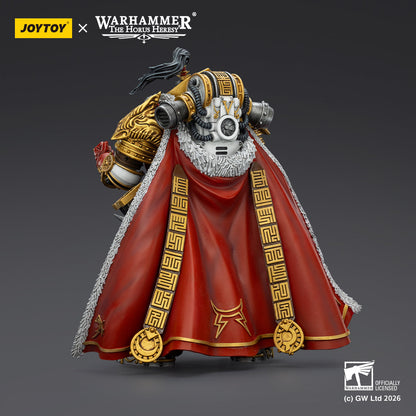 (31/1 Cutoff) White Scars Jaghatai Khan Primarch &  Tactical Legionary "The Horus Heresy" -Warhammer 40k 1/18 Action Figure By JOYTOY