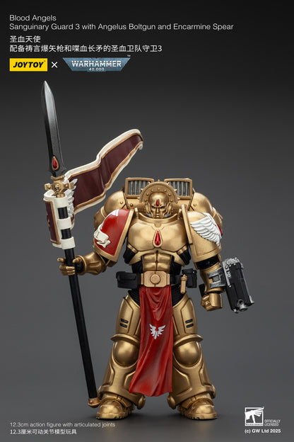 Blood Angels Sanguinary Guard - 1/18 warhammer 40k Action Figure By JOYTOY