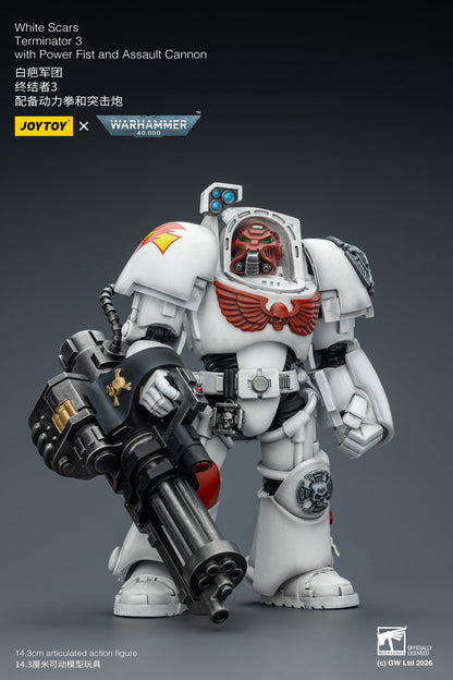 (20 FEB CUTOFF) White Scars Terminator -Warhammer 40k 1/18 Action Figure By JOYTOY