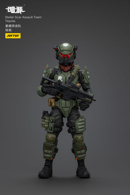 Stellar Scar Assault Team Gravelgold Action Figure by JOYTOY