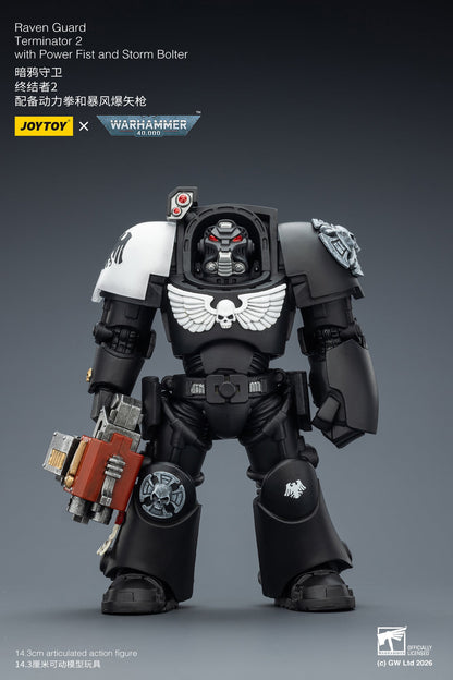 (20 FEB CUTOFF) Raven Guard Terminator -Warhammer 40k 1/18 Action Figure By JOYTOY