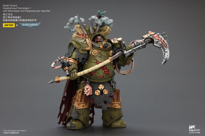 Death Guard Deathshroud Terminator Set - Warhammer 40K 1/18 Action Figure By JOYTOY