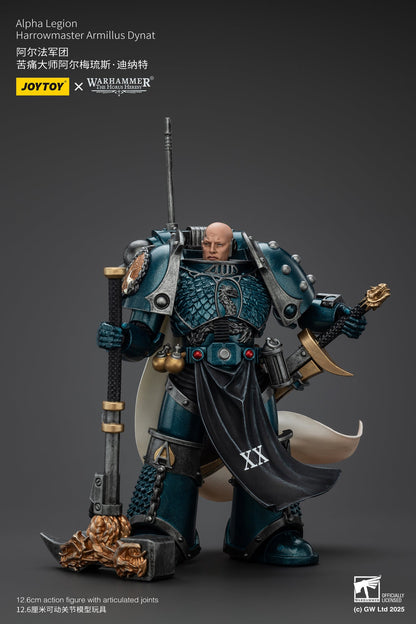Alpha Legion Harrowmaster Armillus Dynat - Warhammer "The Horus Heresy" 1/18 Action Figure By JOYTOY