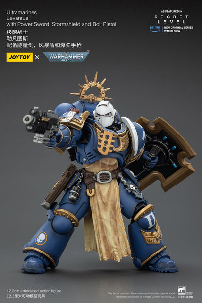 Ultramarines Set - Titus, Metaurus, Levantus, Torvald - Warhammer 40K  1/18 Action Figure By JOYTOY