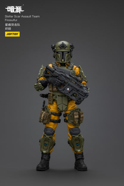 Stellar Scar Assault Team Gravelgold Action Figure by JOYTOY