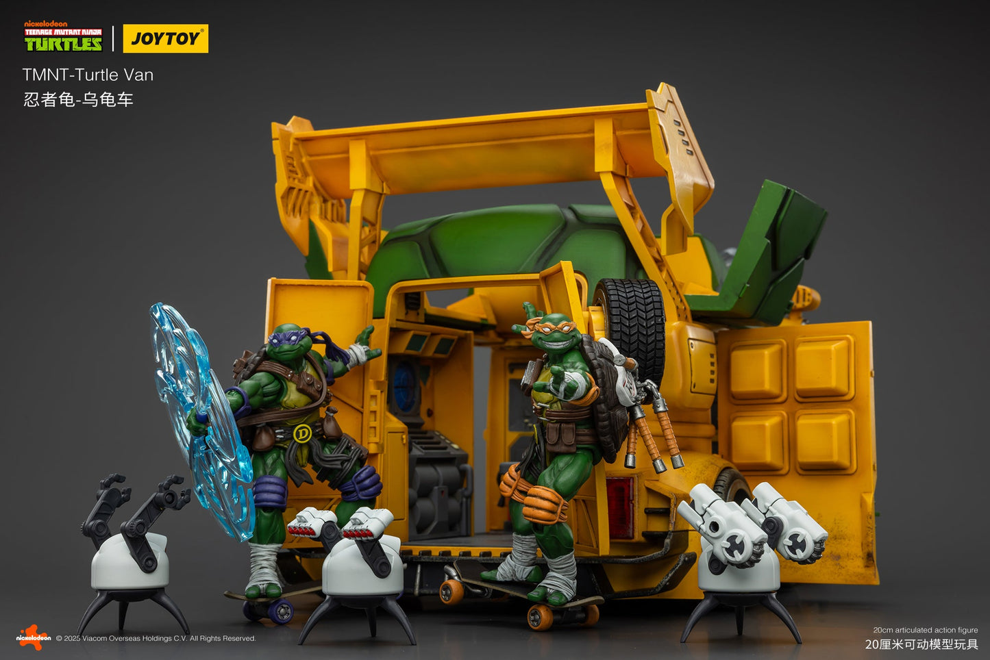 TMNT - Turtle Van - TMNT 1/18 Action Figure by JOYTOY
