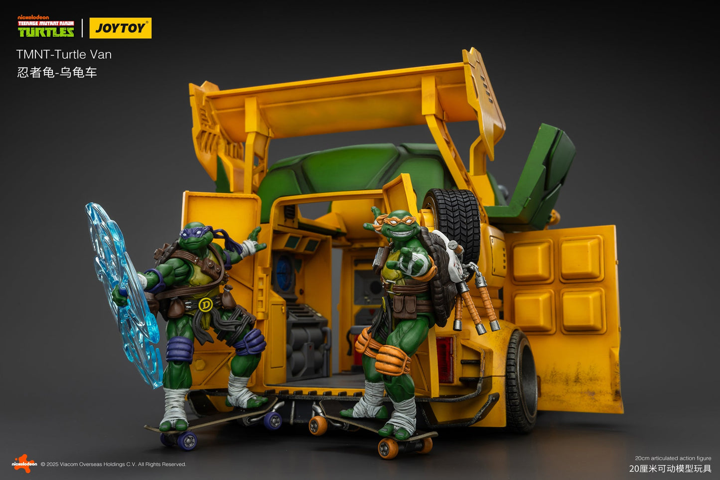 TMNT - Turtle Van - TMNT 1/18 Action Figure by JOYTOY