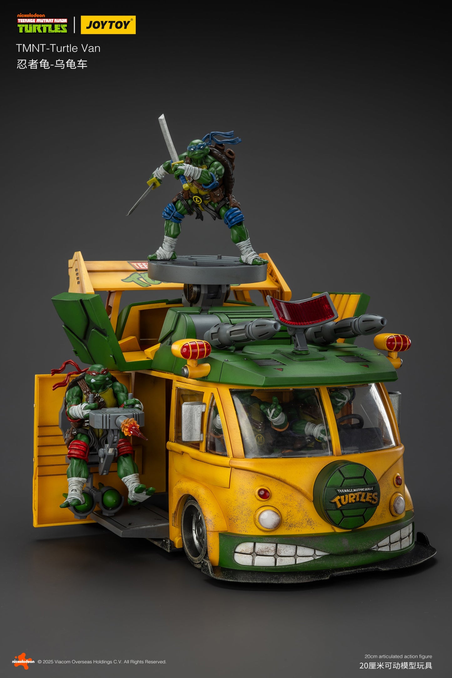 TMNT - Turtle Van - TMNT 1/18 Action Figure by JOYTOY