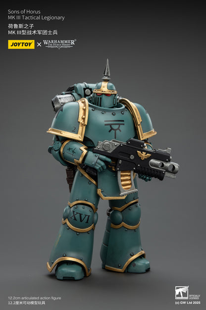 Warhammer MK lll Tactical Legionary Set - Warhammer "The Horus Heresy" 1/18 Action Figure By JOYTOY