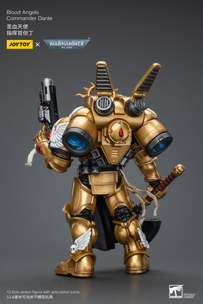 (ReRun) Blood Angels Commander Dante - Warhammer 40K Action Figure By JOYTOY