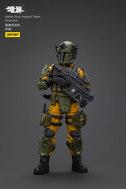 Stellar Scar Assault Team Gravelgold Action Figure by JOYTOY