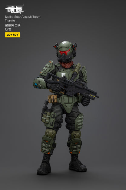 Stellar Scar Assault Team Gravelgold Action Figure by JOYTOY