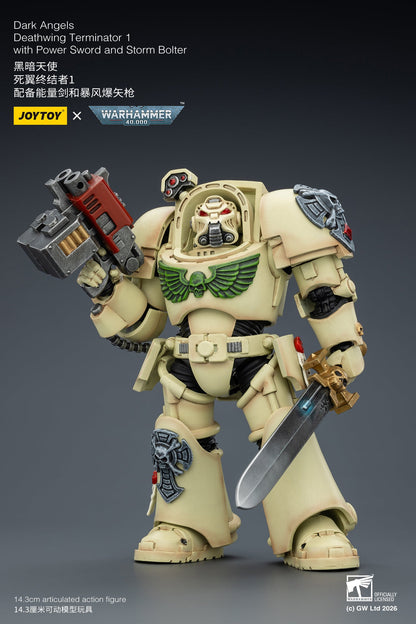 (20 FEB CUTOFF) Dark Angels Deathwing Terminator -Warhammer 40k 1/18 Action Figure By JOYTOY