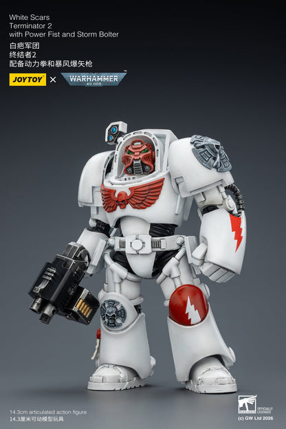 (20 FEB CUTOFF) White Scars Terminator -Warhammer 40k 1/18 Action Figure By JOYTOY