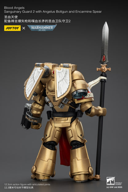 Blood Angels Sanguinary Guard - 1/18 warhammer 40k Action Figure By JOYTOY