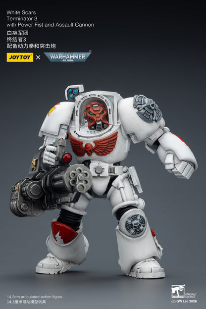 (20 FEB CUTOFF) White Scars Terminator -Warhammer 40k 1/18 Action Figure By JOYTOY