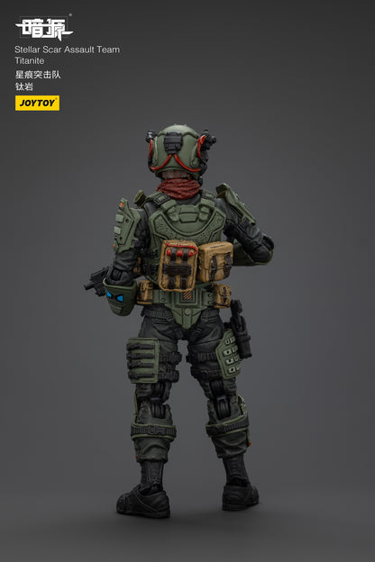 Stellar Scar Assault Team Gravelgold Action Figure by JOYTOY