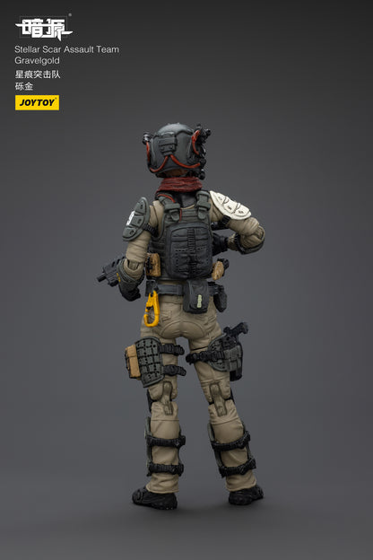 Stellar Scar Assault Team Gravelgold Action Figure by JOYTOY