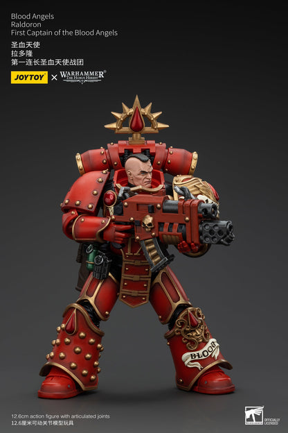 Blood Angels Raldoron First Captain of the Blood Angels - Warhammer "The Horus Heresy" Action Figure By JOYTOY