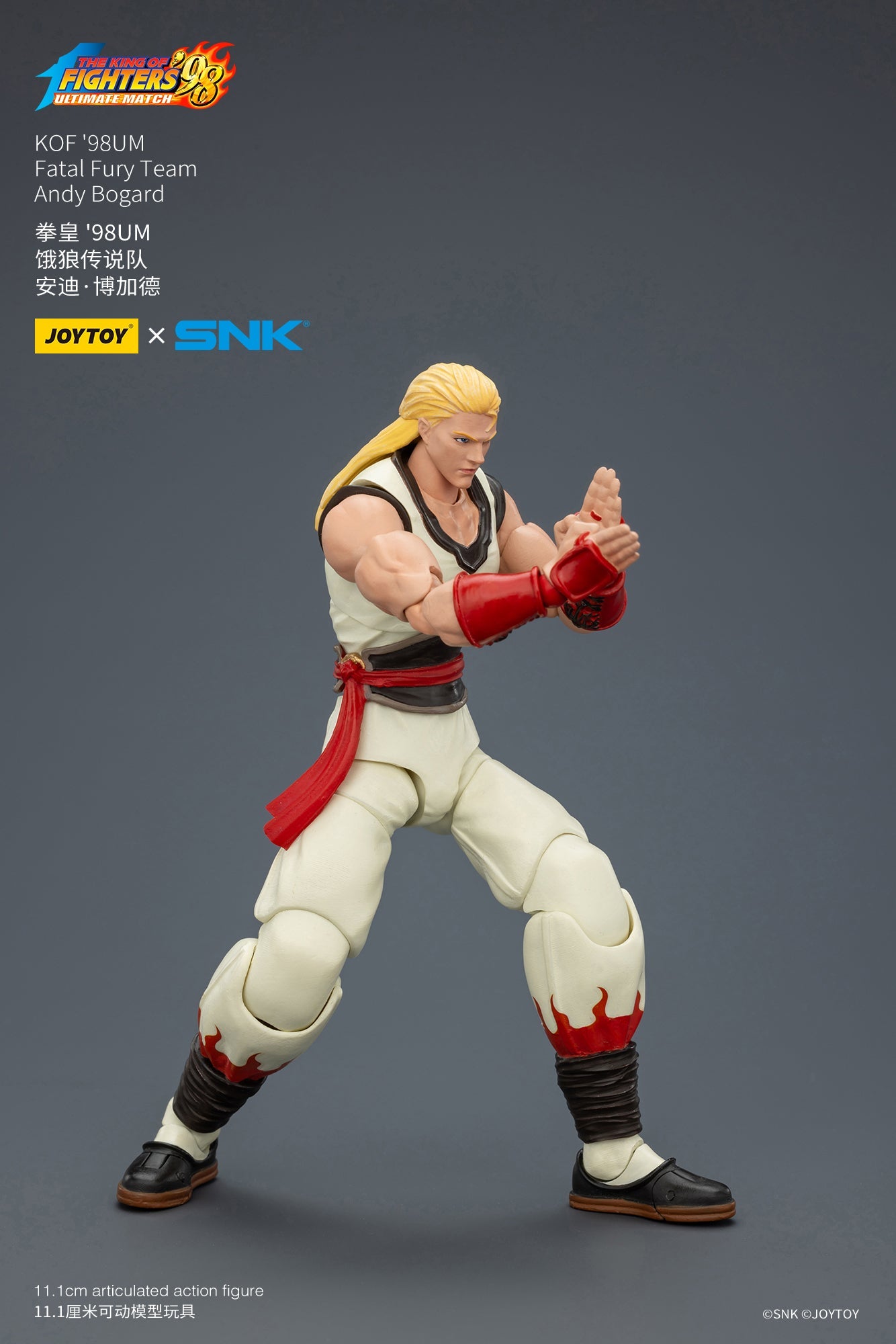 (Deadline: 25/1) KOF '98UM Fatal Fury Team -Warhammer 40k 1/18 Action Figure By JOYTOY