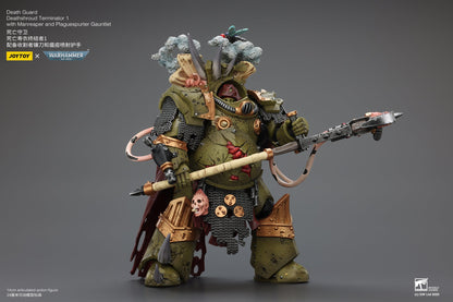 Death Guard Deathshroud Terminator Set - Warhammer 40K 1/18 Action Figure By JOYTOY
