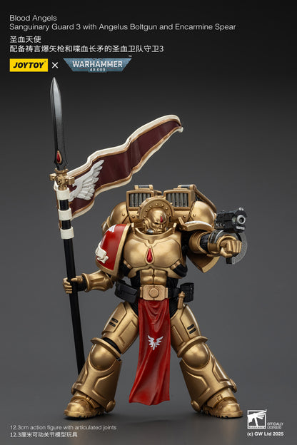 Blood Angels Sanguinary Guard - 1/18 warhammer 40k Action Figure By JOYTOY