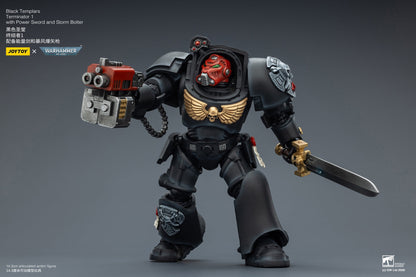 (20 FEB CUTOFF) Black Templars Terminator -Warhammer 40k 1/18 Action Figure By JOYTOY
