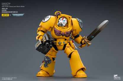 (20 FEB CUTOFF) Imperial Fists Terminator-Warhammer 40k 1/18 Action Figure By JOYTOY