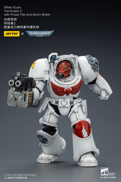(20 FEB CUTOFF) White Scars Terminator -Warhammer 40k 1/18 Action Figure By JOYTOY