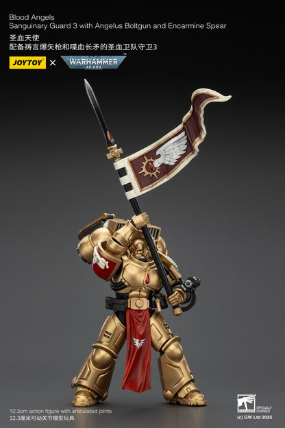 Blood Angels Sanguinary Guard - 1/18 warhammer 40k Action Figure By JOYTOY