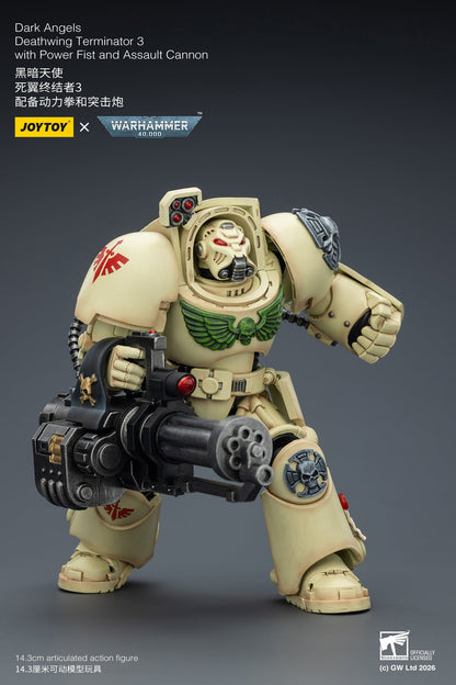 (20 FEB CUTOFF) Dark Angels Deathwing Terminator -Warhammer 40k 1/18 Action Figure By JOYTOY
